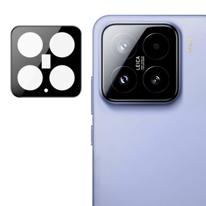 Προστατευτική μεμβράνη πίσω κάμερας Techsuit για Xiaomi 15, ασφαλισμένο γυαλί, μαύρο