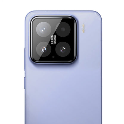 Προστατευτική μεμβράνη πίσω κάμερας Techsuit για Xiaomi 15, ασφαλισμένο γυαλί, μαύρο