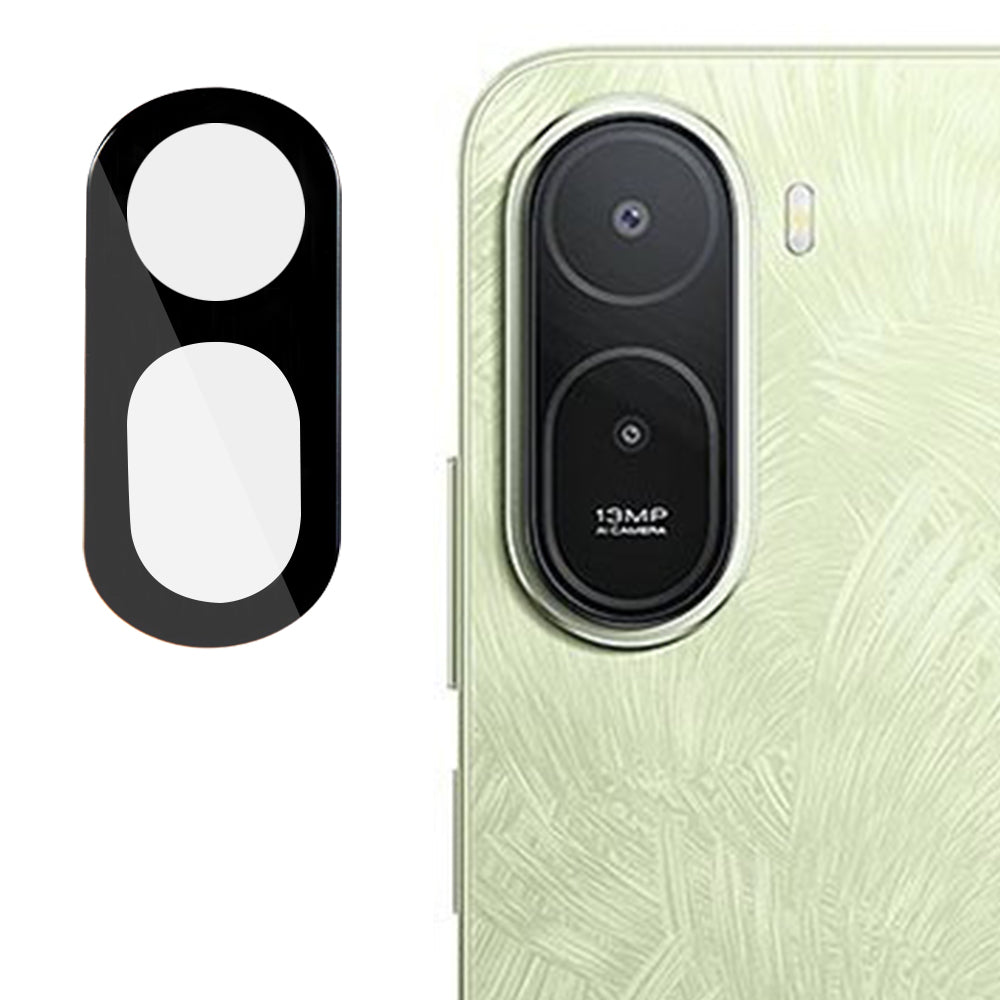 Προστατευτική μεμβράνη πίσω κάμερας Techsuit για Xiaomi Redmi A7 Pro 4G, Ενισχυμένο γυαλί, Μαύρο