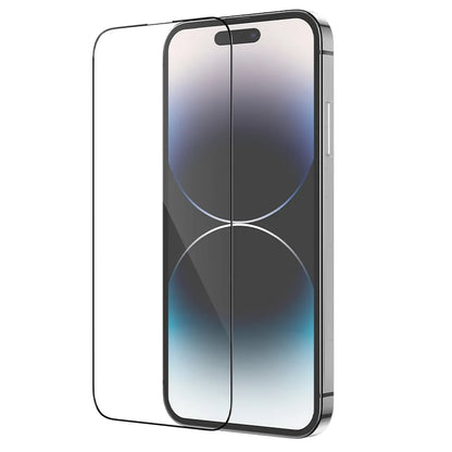Προστατευτική Μεμβράνη Οθόνης HOCO για Apple iPhone 14 Pro Max, Ενισχυμένο Γυαλί, Πλήρης Κόλληση, Σετ 25 τεμαχίων, Μαύρη