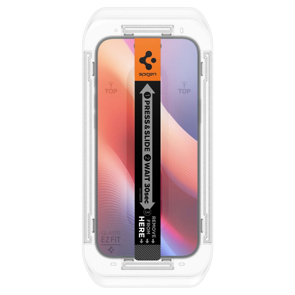 Spigen GlastR EZ FIT Privacy Screen Protector for Apple iPhone 17 Pro / 17 / 16 Pro, Tempered Glass, Full Glue, Set of 2 pieces AGL07929