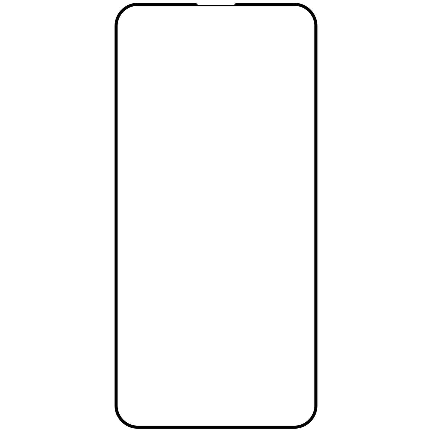Προστατευτική μεμβράνη οθόνης OEM για Apple iPhone 15 Pro Max, Ενισχυμένο γυαλί, Πλήρης κόλλα, Σετ 10 τεμαχίων, 9D, Μαύρο