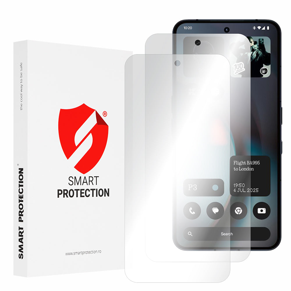 Προστατευτική μεμβράνη οθόνης Smart Protection Premium Classic για Nothing Phone (3), Πλαστικό, Σετ 2 τεμαχίων