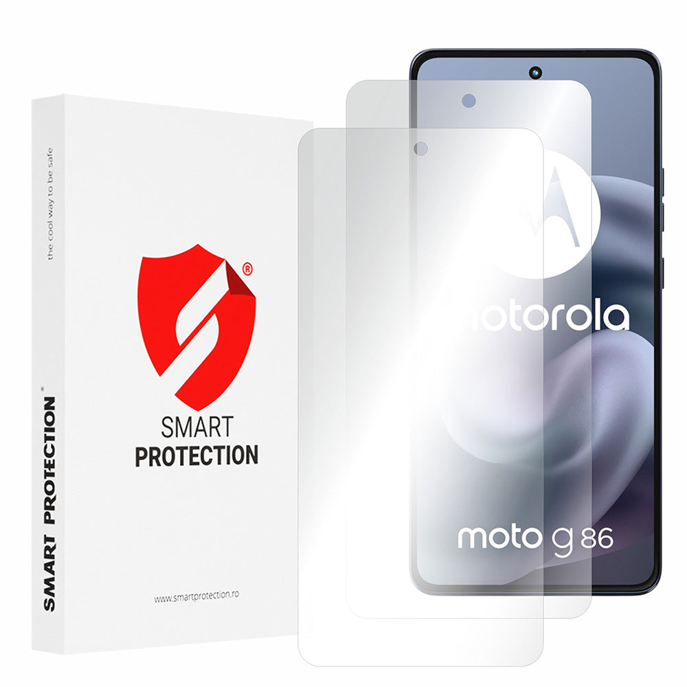 Προστατευτική μεμβράνη οθόνης Smart Protection Premium Classic για Motorola Moto G86, Πλαστικό, Σετ 2 τεμαχίων