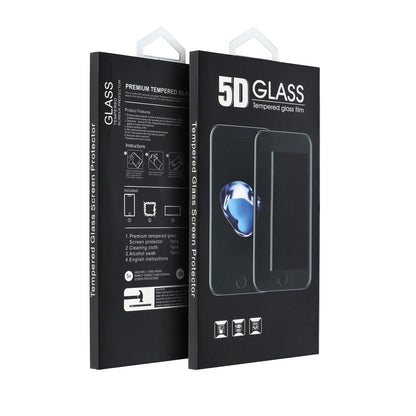Προστατευτική Μεμβράνη Οθόνης Matte OEM για Apple iPhone 17, Ενισχυμένο Γυαλί, Full Glue, 5D, Μαύρη