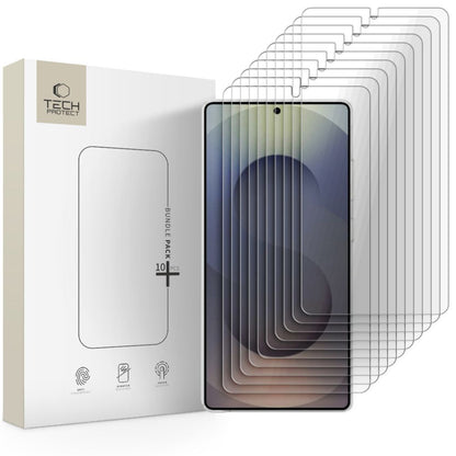 Προστατευτική Μεμβράνη Οθόνης Tech-Protect για Samsung Galaxy S26 Ultra S948, Ενισχυμένο Γυαλί, Full Glue, Σετ 10 τεμαχίων