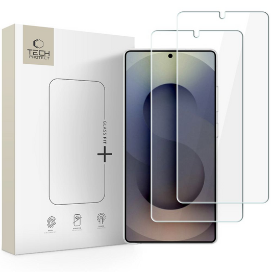Προστατευτική μεμβράνη οθόνης Tech-Protect FIT+ για Samsung Galaxy S26 Ultra S948, tempered glass, πλήρης κόλλα, σετ 2 τεμαχίων