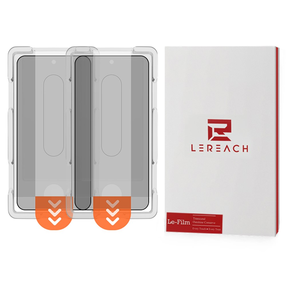 Προστατευτική μεμβράνη οθόνης Privacy Lereach για Xiaomi 17T Pro, Ασφαλισμένο γυαλί, Πλήρης κόλλα, Σετ 2 τεμαχίων