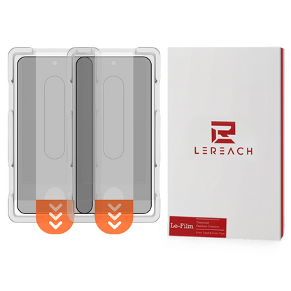 Προστατευτική μεμβράνη οθόνης Privacy Lereach για Xiaomi 17T Pro, Ασφαλισμένο γυαλί, Πλήρης κόλλα, Σετ 2 τεμαχίων