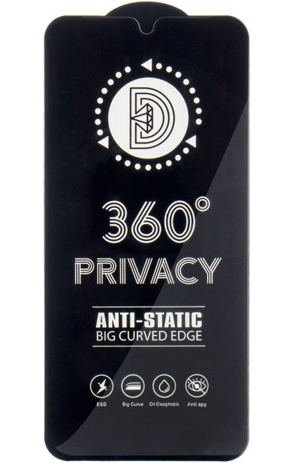 OEM 360 Privacy Screen Protector for Samsung Galaxy A37 5G, Tempered Glass, Full Glue