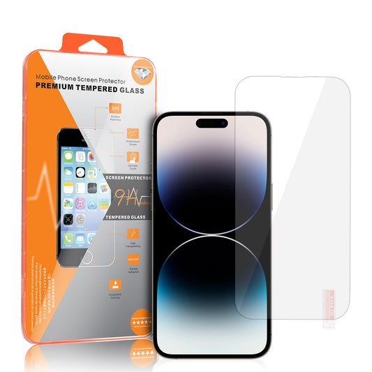 Προστατευτική μεμβράνη οθόνης OEM Orange για Apple iPhone 18 Pro Max / 17 Pro Max / 16 Pro Max, Ενισχυμένο γυαλί, Πλήρης κόλλα