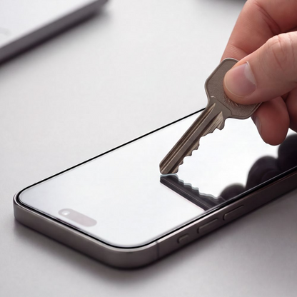 Προστατευτική μεμβράνη οθόνης Tech-Protect OneTouch για Apple iPhone 18 Pro / 17 Pro, Ασφαλισμένο γυαλί, Πλήρης κόλλα, Σετ 2 τεμαχίων, Διαφανές