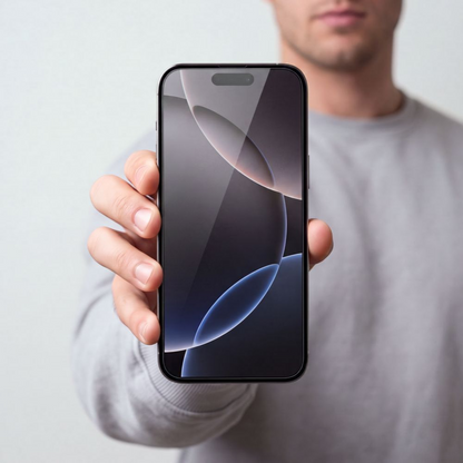 Προστατευτική μεμβράνη οθόνης Tech-Protect OneTouch για Apple iPhone 18 Pro / 17 Pro, Ασφαλισμένο γυαλί, Πλήρης κόλλα, Σετ 2 τεμαχίων, Διαφανές