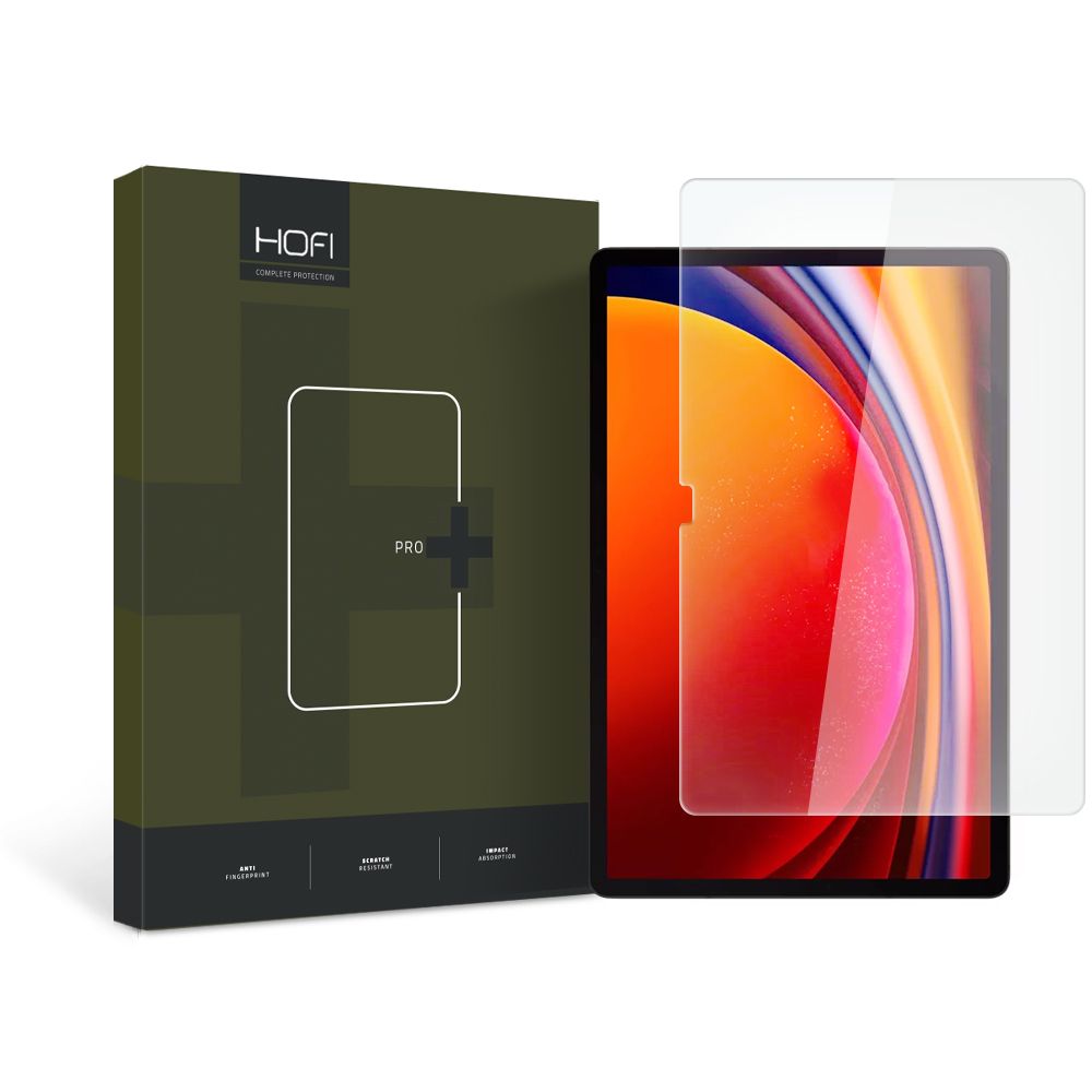Προστατευτική μεμβράνη οθόνης HOFI Glass PRO+ για Samsung Galaxy Tab S10+ / Tab S9+ / Tab S8+ / Tab S7 FE / Tab S7+, Ασφαλισμένο γυαλί, Πλήρης κόλλα