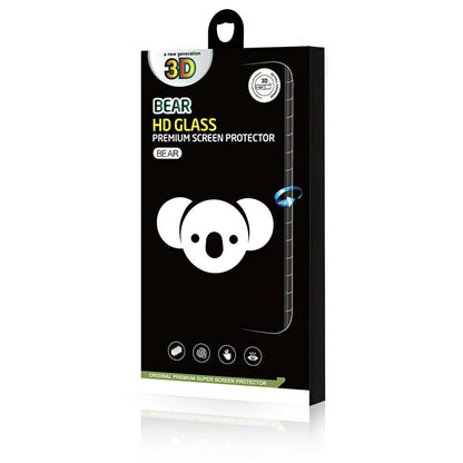 Προστατευτική μεμβράνη οθόνης Bear HD για Samsung Galaxy S24 Ultra S928, Ασφαλισμένο γυαλί, Πλήρης κόλλα, Μαύρο
