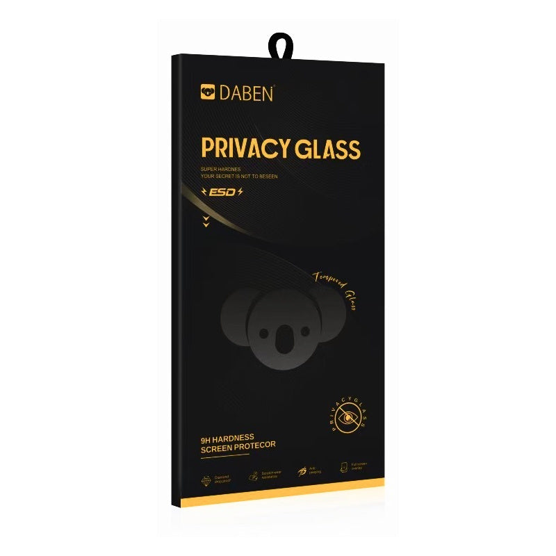 Προστατευτική μεμβράνη οθόνης Privacy Bear για Samsung Galaxy S24 Ultra S928, Ασφαλισμένο γυαλί, Πλήρης κόλλα