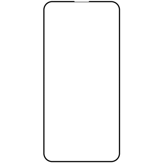 Προστατευτική μεμβράνη οθόνης OEM για Apple iPhone 15 Pro, Ενισχυμένο γυαλί, Πλήρης κόλλα, Σετ 10 τεμαχίων, 9D, Μαύρο