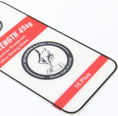 Προστατευτική μεμβράνη οθόνης OEM Ultra Strong 45KG για Samsung Galaxy A54 A546, Ανθεκτικό Γυαλί, Πλήρης Κόλλα, 2.5D, Μαύρο