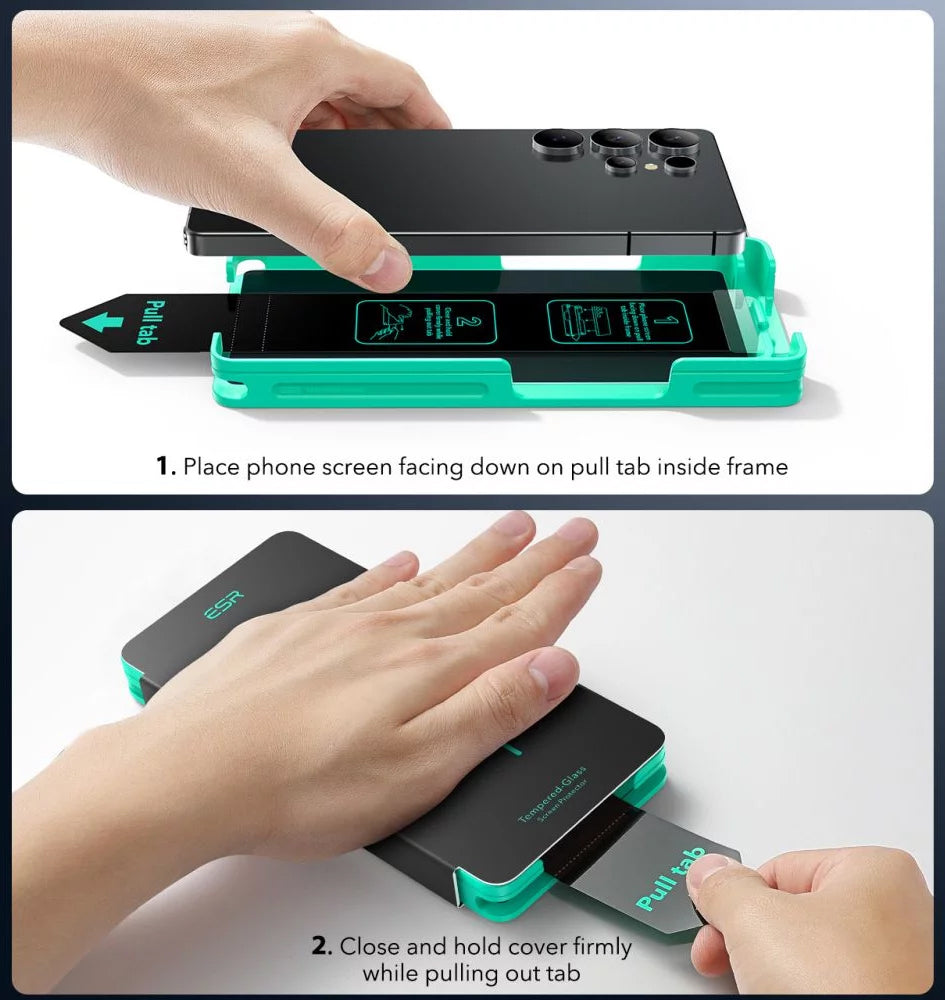 Προστατευτικό Φιλμ Οθόνης Privacy ESR για Samsung Galaxy S25 Ultra S938, Ενισχυμένο Γυαλί, Πλήρης Κόλληση