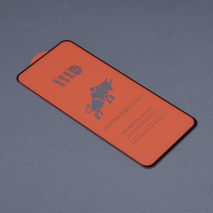 Προστατευτική μεμβράνη οθόνης Techsuit για OnePlus Nord 2T / Nord CE 5G / Nord 2 5G, Ασφαλισμένο γυαλί, Πλήρης κόλλα, 111D, Μαύρο