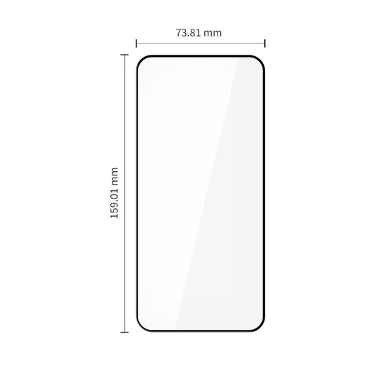 Προστατευτική Μεμβράνη Οθόνης Tech-Protect FIT+ για Xiaomi Redmi Note 15 Pro 5G, Ενισχυμένο Γυαλί, Πλήρης Κόλληση, Σετ 2 τεμαχίων, 2.5D, Μαύρη