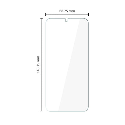 Προστατευτική Μεμβράνη Οθόνης Tech-Protect για Samsung Galaxy S25 S931 / S24 S921, Ενισχυμένο Γυαλί, Πλήρης Κόλληση, Σετ 10 τεμαχίων