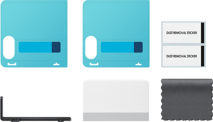 Samsung Anti-reflecting Outer Screen Protector Film for Galaxy Z Flip8 F776, Plastic, Set of 2 pieces EF-UF776CTEGWW
