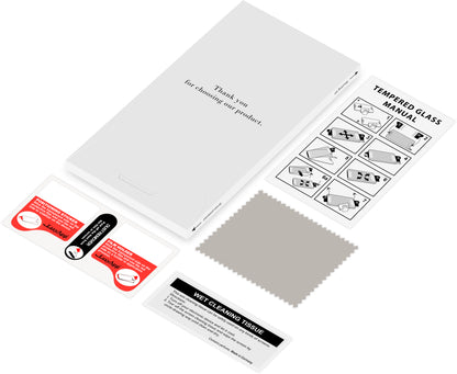 Blue Shield Screen Protector for Oppo A80, Tempered Glass, Full Glue, Case Friendly, Black