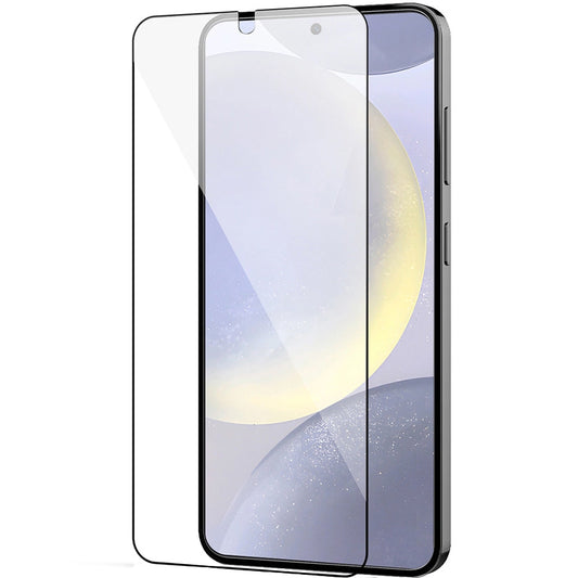 Προστατευτική Μεμβράνη Οθόνης Joyroom για Samsung Galaxy S24 S921, Ενισχυμένο Γυαλί, Πλήρης Κόλληση, 2.5D, Μαύρη