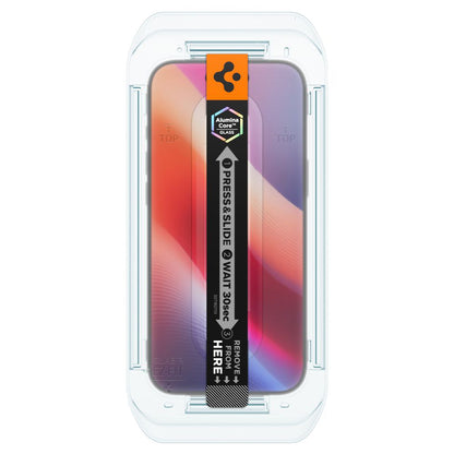 Spigen GlastR EZ FIT Screen Protector for Apple iPhone 17 Air, Tempered Glass, Full Glue, Set of 2 Pieces