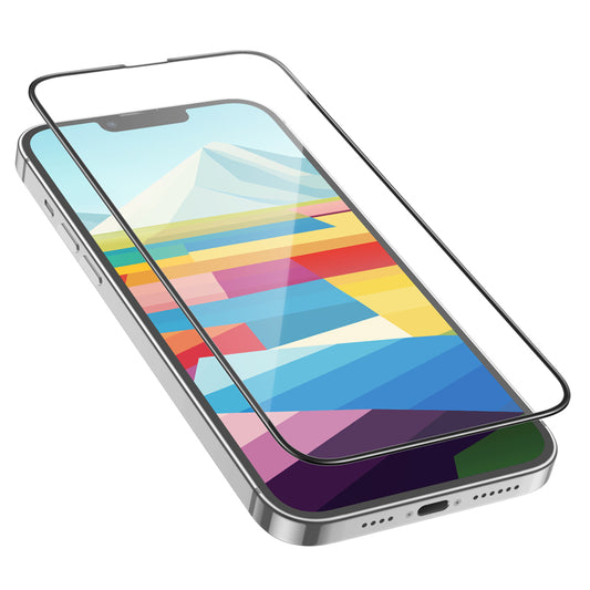 Προστατευτική Μεμβράνη Οθόνης HOCO G16 για Apple iPhone 15 Plus, Ενισχυμένο Γυαλί, Πλήρης Κόλληση, 5D, Μαύρη