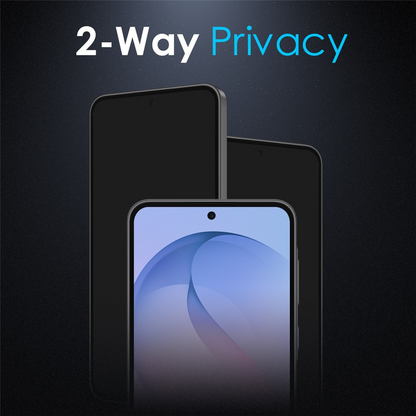 Προστατευτική μεμβράνη οθόνης Privacy Northjo για Samsung Galaxy S26 FE, Ασφαλισμένο γυαλί, Πλήρης κόλλα, Σετ 2 τεμαχίων