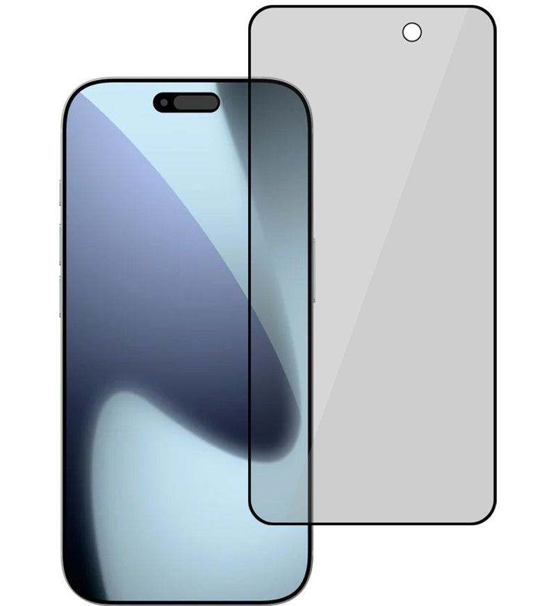 Προστατευτικό φιλμ οθόνης Privacy Tel Protect 10X Plus Titanium για Apple iPhone 17 Pro, Σκληρυμένο Γυαλί, Full Glue