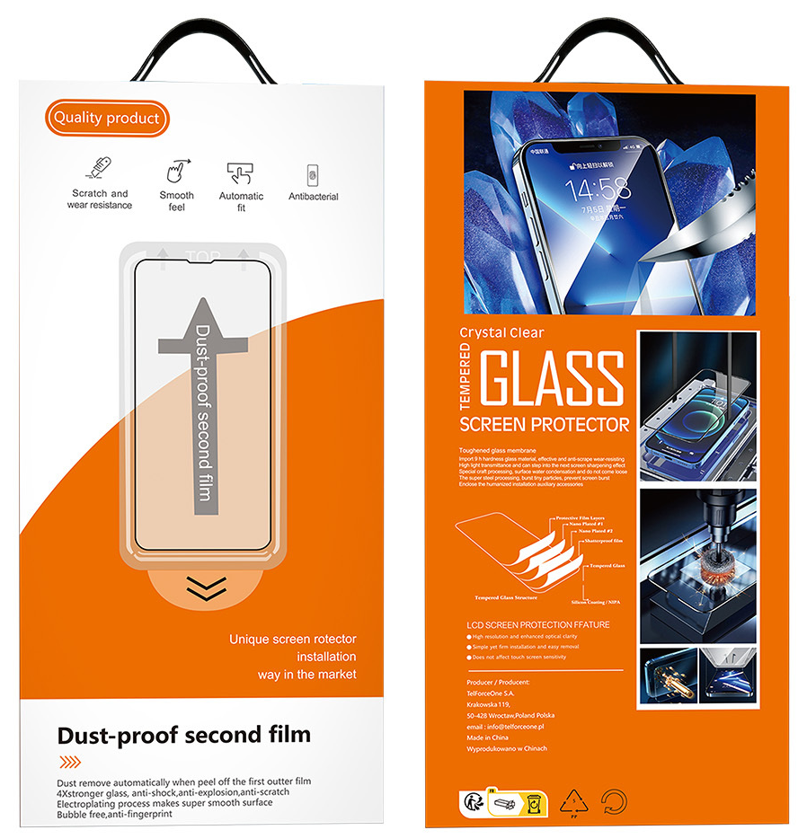 OEM Dust Free Easy Fit Screen Protector for Samsung Galaxy S25 Ultra S938, Tempered Glass, Full Glue, Black