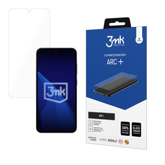 Προστατευτική μεμβράνη οθόνης 3MK ARC+ για Samsung Galaxy S25 S931, Πλαστικό