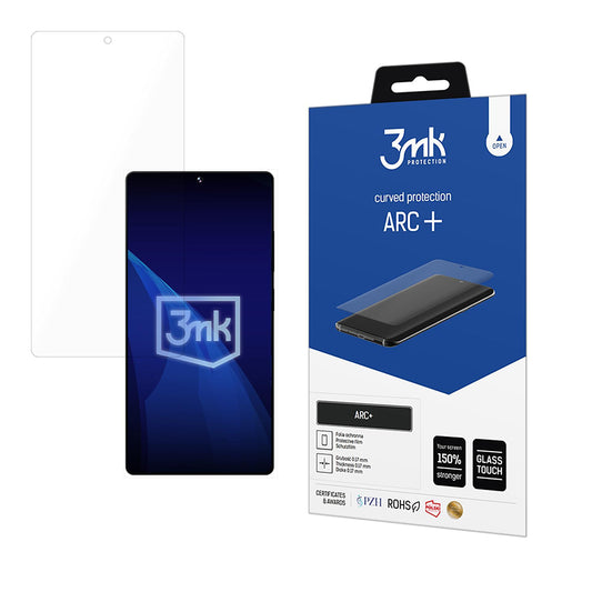Προστατευτική μεμβράνη οθόνης 3MK ARC+ για Samsung Galaxy S25 Ultra S938, Πλαστικό
