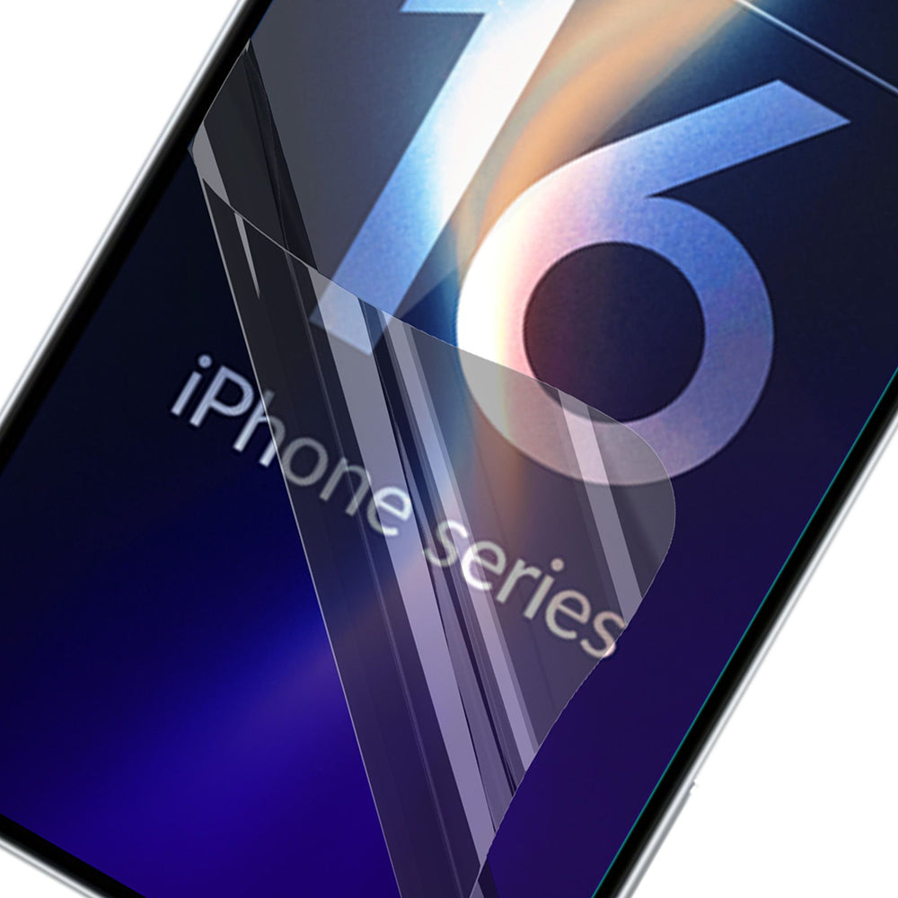 Προστατευτική μεμβράνη οθόνης 3MK FlexibleGlass για Apple iPhone 16 Pro, Ευέλικτο Γυαλί, Πλήρης Κόλλα