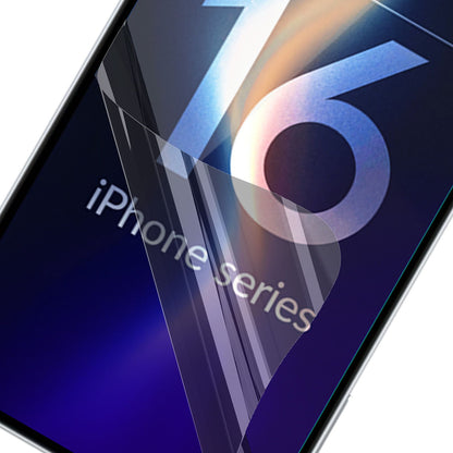 Προστατευτική μεμβράνη οθόνης 3MK FlexibleGlass για Apple iPhone 16 Pro, Ευέλικτο Γυαλί, Πλήρης Κόλλα