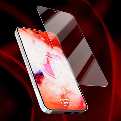 Προστατευτική μεμβράνη οθόνης 3MK FlexibleGlass για Google Pixel 10 Pro / 10, Ευέλικτο γυαλί, Πλήρης κόλλα