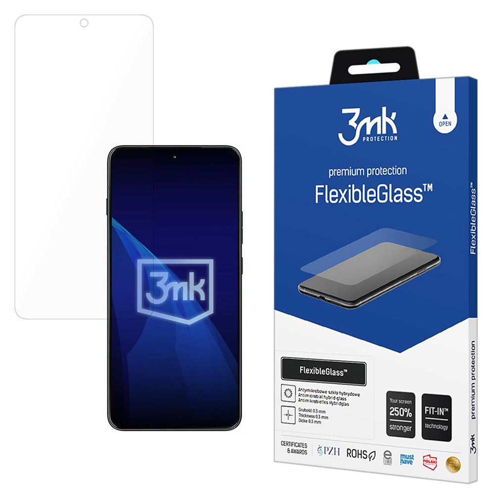 Προστατευτική μεμβράνη οθόνης 3MK FlexibleGlass για Motorola Edge 70 Max, Ευέλικτο Γυαλί, Πλήρης Κόλλα
