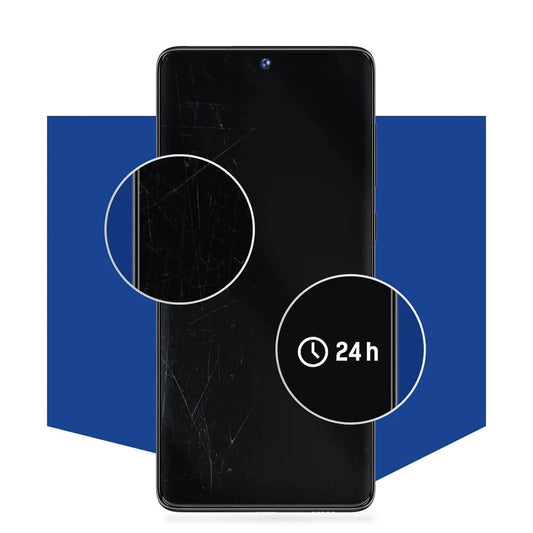 Προστατευτική μεμβράνη οθόνης 3MK HardGlass για Honor 400 Smart 4G / 400 Smart 5G, Ασφαλισμένο γυαλί, Πλήρης κόλλα