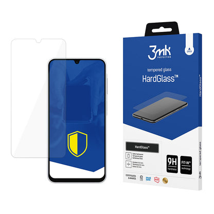 Προστατευτική μεμβράνη οθόνης 3MK HardGlass για Samsung Galaxy A26 A266, Ασφαλισμένο γυαλί, Πλήρης κόλλα