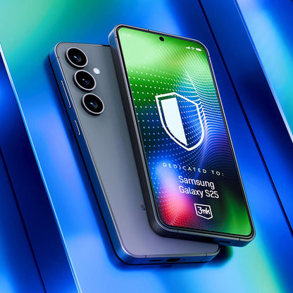 Προστατευτική μεμβράνη οθόνης 3MK Hardy Ultra για Samsung Galaxy S25 S931, Ασφαλισμένο γυαλί, Πλήρης κόλλα, Μαύρο