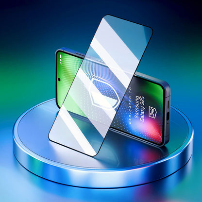 Προστατευτική μεμβράνη οθόνης 3MK Hardy Ultra για Samsung Galaxy S25 S931, Ασφαλισμένο γυαλί, Πλήρης κόλλα, Μαύρο