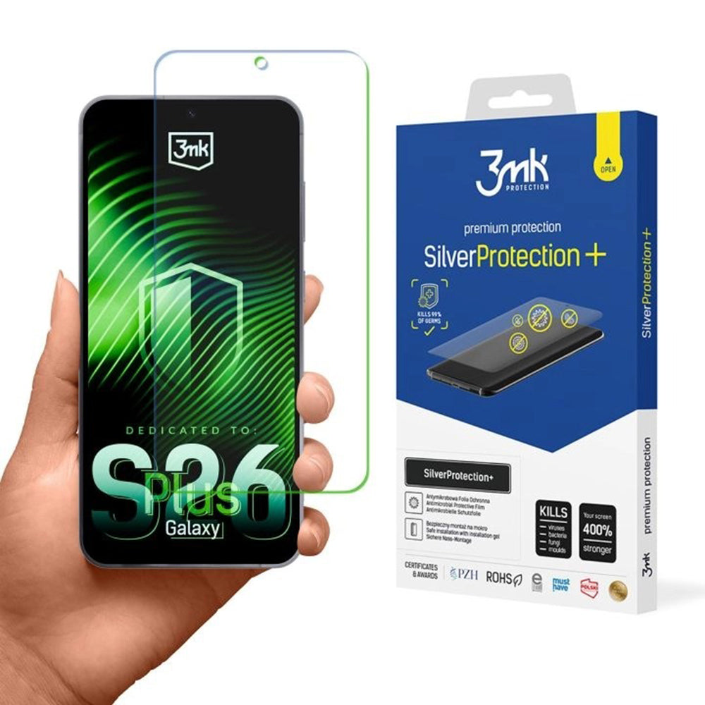 Προστατευτική Μεμβράνη Οθόνης 3MK Silver Protect+ για Samsung Galaxy S26 Plus, Πλαστική