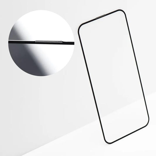 Προστατευτική Μεμβράνη Οθόνης OEM OG Premium για Apple iPhone 17 Pro Max, Ενισχυμένο Γυαλί, Πλήρης Κόλληση, Μαύρη