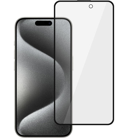 Προστατευτικό οθόνης Privacy Tel Protect 10X Plus Titanium για Apple iPhone 17 / 16 Pro, Σκληρυμένο Γυαλί, Full Glue