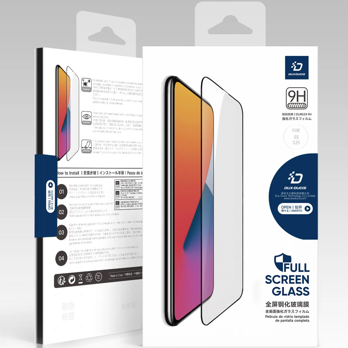Προστατευτική Μεμβράνη Οθόνης Privacy DUX DUCIS για Samsung Galaxy S25 S931, Ενισχυμένο Γυαλί, Edge Glue