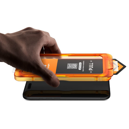 Προστατευτική Μεμβράνη Οθόνης Spigen GlastR Align Master Slim για Apple iPhone 17 Pro Max, Ενισχυμένο Γυαλί, Πλήρης Κόλληση, Σετ 3 τεμαχίων