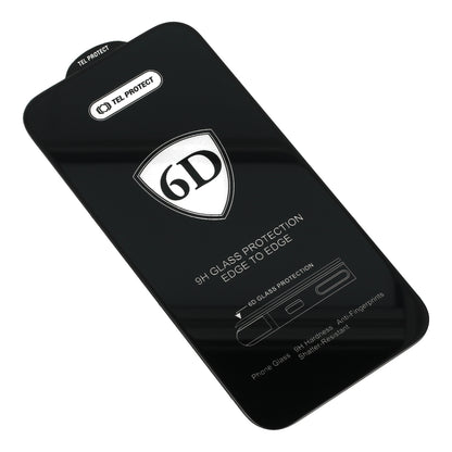 Προστατευτική μεμβράνη οθόνης OEM για Samsung Galaxy S26 Ultra S948, Ενισχυμένο γυαλί, Πλήρης κόλλα, 6D, Μαύρο